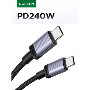 CABLE DE CARGA USB-C a USB-C 240W/5A 1M