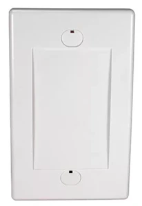 PLACA FRONTAL DEL TIPO CIEGO *BLANCO