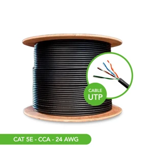 CABLE UTP CAT5E CCA EXT* 305 METROS*