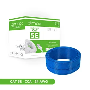 CABLE UTP CAT5E CCA INT* 305M METROS*