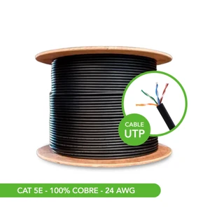 CABLE UTP CAT5E BC EXT* 305M METROS*