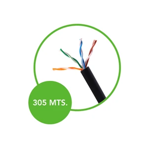 CABLE UTP CAT5E BC EXT* 305 METROS*