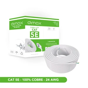 CABLE UTP CAT5E BC INT* 100 METROS*