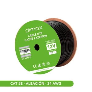 CABLE UTP CAT5E CCA EXT SIAMES* 305 METR