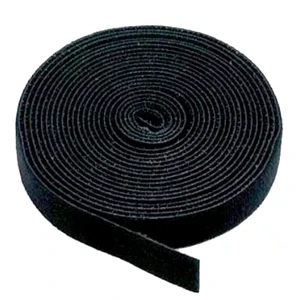 CINTA VELCRO - 10MM  X 3METROS - NEGRO