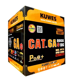 CABLE U/FTP CAT6A *100% COBRE*305 METROS