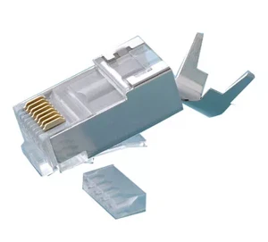 Cat 6A STP RJ45 1P1C US PLUG