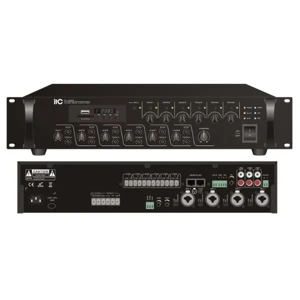 AMPLIFICADOR MEZCLADOR 6 ZONAS CON MP3