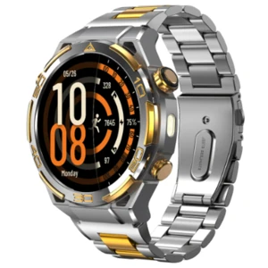 SMARTWATCH ELEGANTE METALICO PLATEADO
