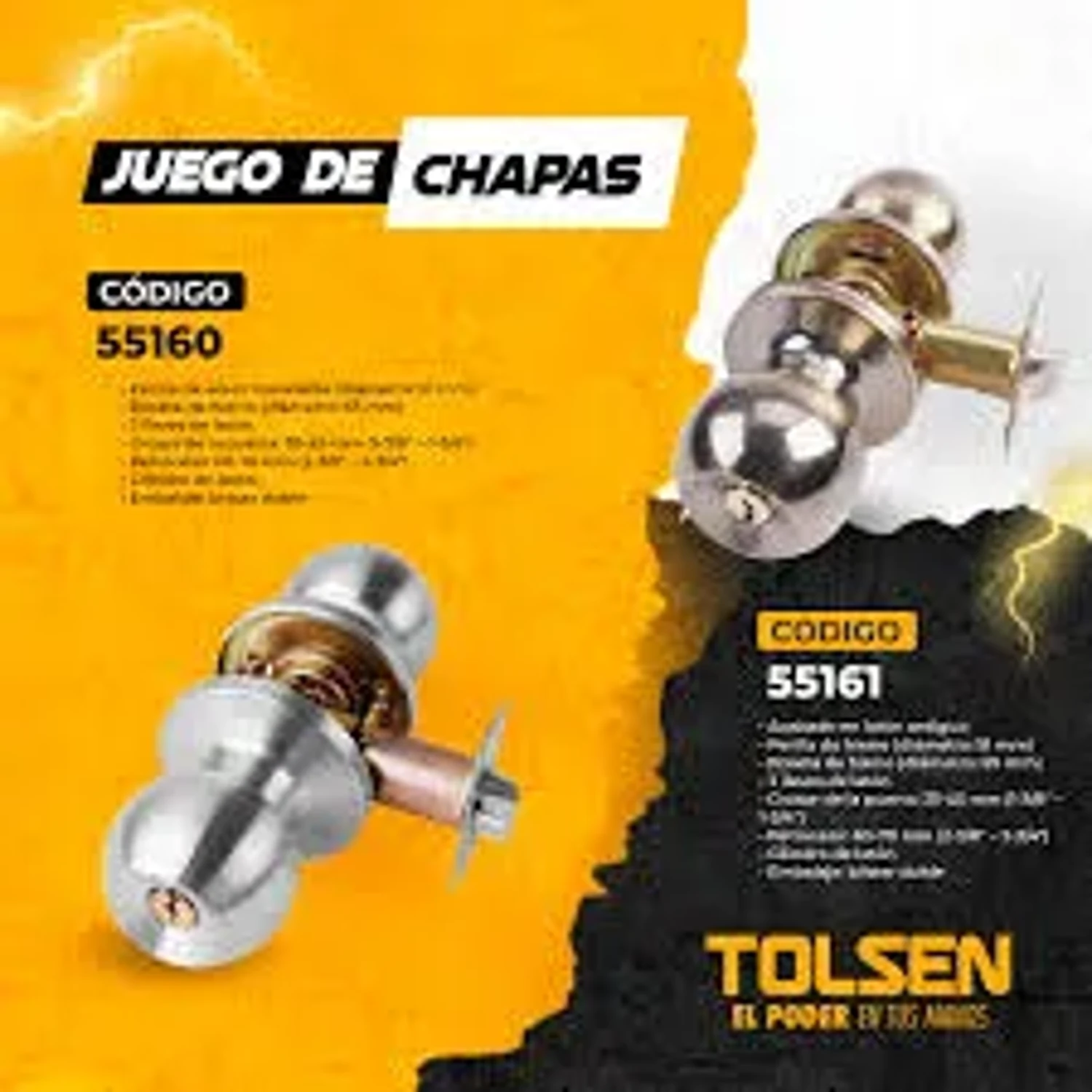 CERRADURA TUBULAR